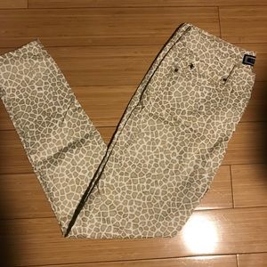 Kardashian Kollection Leopard Jeans